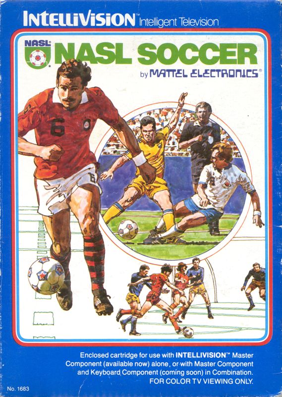 NASL Soccer box art for Intellivision